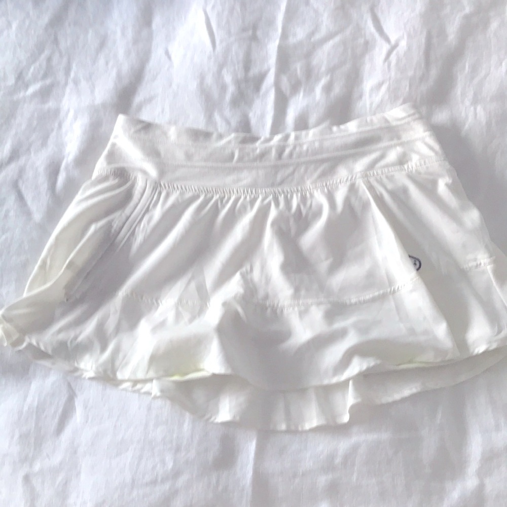 White Tennis Skort